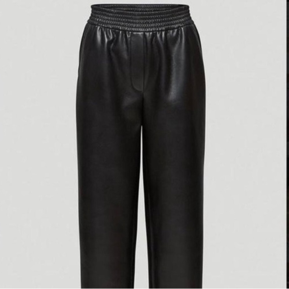 Wilfred Social vegan leather pant BLACK size 1X